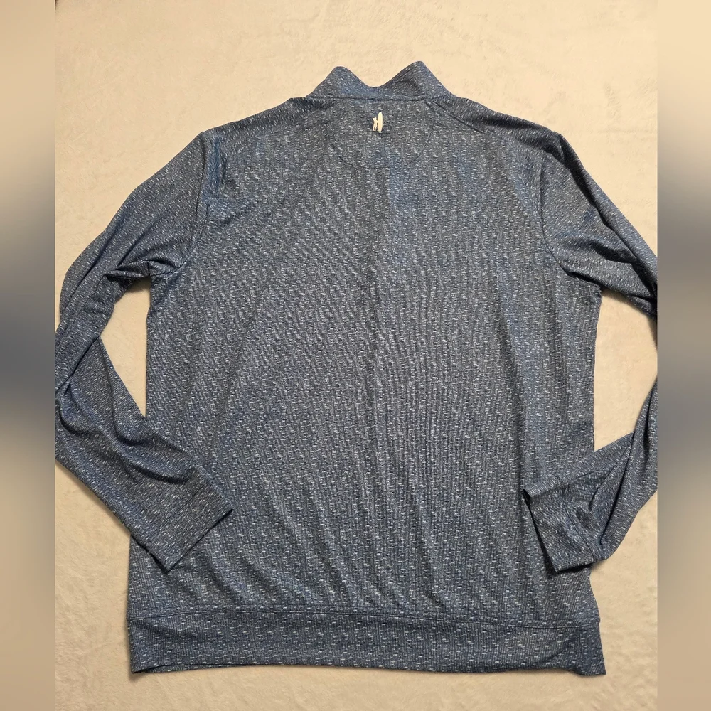 Johnnie-O Men's Lake Brunswick PREP-FORMANCE Quarter-Zip Size M - Picture 4 of 9